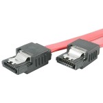 StarTech 24in Latching SATA Cable - M/M LSATA24