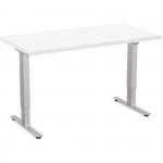 Special.T 24x48" Patriot 2-Stage Sit/Stand Table PAT22448WHT