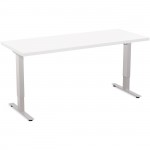 Special.T 24x60" Patriot 2-Stage Sit/Stand Table PAT22460WHT