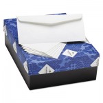 25% Cotton Business Envelopes, Natural White, 24 lbs, 4 1/8 x 9 1/2, 500/Box STTM27565