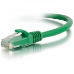 C2G 25 ft Cat5e Snagless UTP Unshielded Network Patch Cable - Green 15213