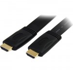 StarTech 25 ft High Speed Flat HDMI 1.4 Digital Video Cable with Ethernet HDMIMM25FL