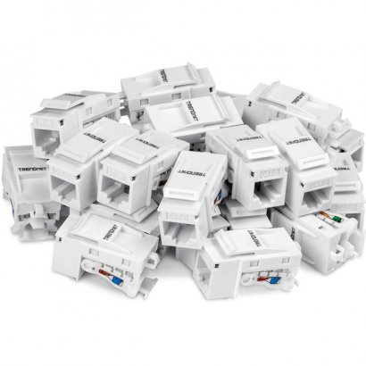 TRENDnet 25 Pack Cat6 RJ-45 Keystone Jack TC-K25C6