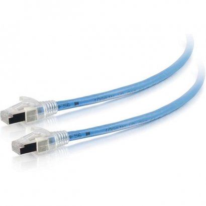 C2G 250ft HDBaseT Certified Cat6a Cable - Non-Continuous Shielding - CMP Plenum 43177