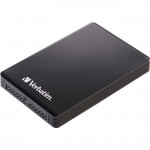 Verbatim 256GB External SSD, USB 3.1 Gen 1 - Black 70382