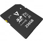 V7 256GB SDXC Card V30 U3 A1 CL10 4K UHD-MAX VPSD256GV30U3