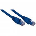 QVS 25ft CAT6A 10Gigabit Ethernet Blue Patch Cord CC715A-25BL