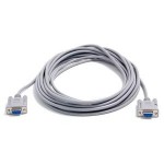 StarTech 25ft Cross Wired Serial Null Modem Cable SCNM9FF25