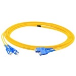 25m Single-Mode Fiber (SMF) Duplex SC/SC OS1 Yellow Patch Cable ADD-SC-SC-25M9SMF
