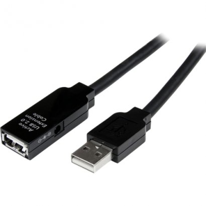 StarTech 25m USB 2.0 Active Extension Cable - M/F USB2AAEXT25M