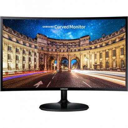 Samsung 27" 390 Series Curved LED Monitor (TAA Compliant) for Business C27F390FHN