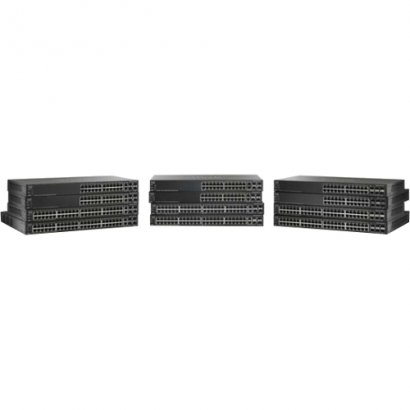 28-Port Gigabit Max PoE+ Stackable Managed Switch SG500-28MPP-K9-NA