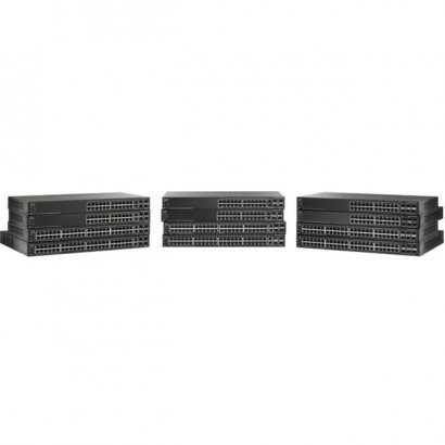 Cisco 28-Port Gigabit Max PoE+ Stackable Managed Switch - Refurbished SG500-28MPPK9NA-RF