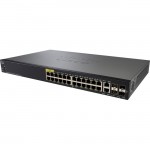 Cisco 28-Port Gigabit PoE Managed Switch SG350-28P-K9-NA-RF
