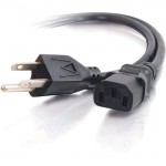 C2G 2ft 16 AWG Universal Power Cord (NEMA 5-15P to IEC320C13) 29925