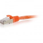 2ft Cat6 Snagless Shielded (STP) Network Patch Cable- Orange 00877