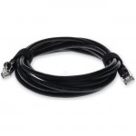 AddOn 2ft RJ-45 (Male) to RJ-45 (Male) Straight Black Cat5e UTP PVC Copper Patch Cable ADD-2FCAT5E-BK