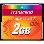 Transcend 2GB CompactFlash Card (133x) TS2GCF133