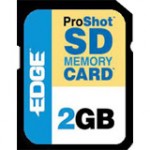 Edge 2GB ProShot Secure Digital Card -130x PE201265