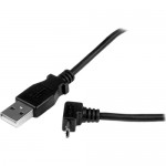 StarTech 2m Micro USB Cable - A to Up Angle Micro B USBAUB2MU