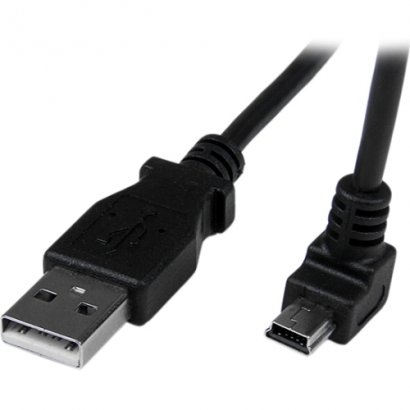StarTech 2m Mini USB Cable - A to Down Angle Mini B USBAMB2MD