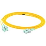 AddOn 2m Single-Mode Fiber (SMF) Duplex (APC-SC/APC-SC) ASC/ASC OS1 Yellow Patch Cable ADD-ASC-ASC