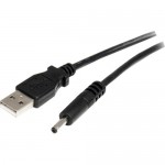 StarTech.com 2m USB to Type H Barrel Cable - USB to 3.4mm 5V DC Power Cable USB2TYPEH2M