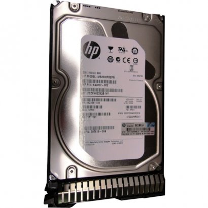 HPE Sourcing 2TB 6G SAS 7.2K rpm 3.5-inch Dual-Port MDL SC Hard Drive 653948-001