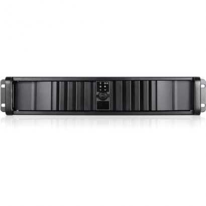 iStarUSA 2U Compact Stylish Rackmount Chassis with SEA Bezel D-200SEA-BK