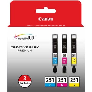 Canon CLI-251 3 Color Pack 6514B009