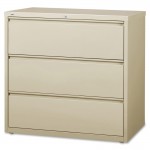 3-Drawer Putty Lateral Files 88030