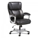Sadie BSXVST315 3-Fifteen Executive High-Back Chair, Supports up to 225 lbs., Black Seat/Black Back, Aluminum Base BSXVST315