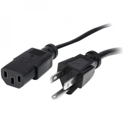 StarTech 3 ft 14AWG Computer Power Cord - NEMA5-15P to C13 PXT101143