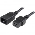 StarTech.com 3 ft Heavy Duty 14 AWG Computer Power Cord - C19 to C20 PXTC19C20143