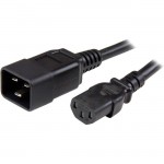 StarTech.com 3 ft Heavy Duty 14 AWG Computer Power Cord - C13 to C20 PXTC13C20143