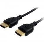 StarTech 3 ft High Speed Slim HDMI Digital Video Cable with Ethernet - M/M HDMIMM3HSS
