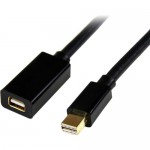 StarTech 3 ft Mini DisplayPort 1.2 Video Extension Cable M/F - Mini DisplayPort 4k MDPEXT3