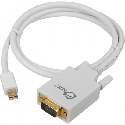 SIIG 3 ft Mini DisplayPort to VGA Converter Cable (mDP to VGA) CB-DP0Y11-S1