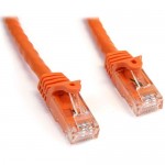 StarTech 3 ft Orange Snagless Cat6 UTP Patch Cable N6PATCH3OR