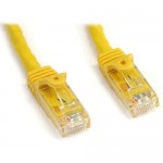 StarTech 3 ft Yellow Snagless Cat6 UTP Patch Cable N6PATCH3YL