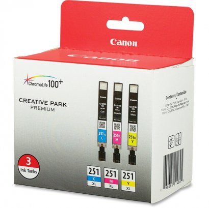 Canon 3 Ink Pack CLI251XLCMY