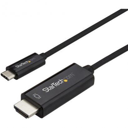 StarTech.com 3 m (10 ft.) USB-C to HDMI Cable - 4K at 60Hz - Black CDP2HD3MBNL