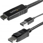 StarTech.com 3 m (9.8 ft.) HDMI to DisplayPort Cable - 4K 30Hz HD2DPMM3M