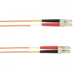 Black Box 3-m, LC-LC, 62.5-Micron, Multimode, PVC, Orange Fiber Optic Cable FOCMR62-003M-LCLC-OR