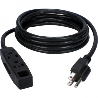3-Outlet 3-Prong 6ft Power Extension Cord PC3PX-06