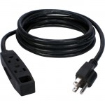 3-Pack 3-Outlet 3-Prong 6ft Power Extension Cord PC3PX-06-3PK