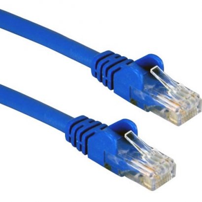 QVS 3-Pack 3ft CAT6/Ethernet Gigabit Flexible Molded Blue Patch Cord CC6-03BL
