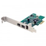 StarTech.com 3 Port 2b 1a 1394 PCI Express FireWire Card PEX1394B3