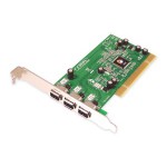 SIIG 3-port PCI 1394 FireWire Adapter NN-400012-S8