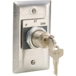 Draper 3-Position Key Switch (Momentary) 121022